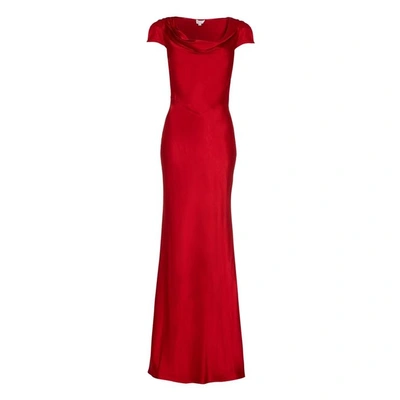 Shop Ghost Sylvia Dress Chilli Red
