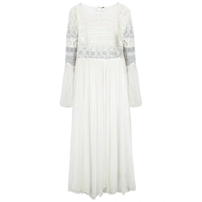 Shop Free People Sweet Sunny Days Crocheted Tunic In Ivory