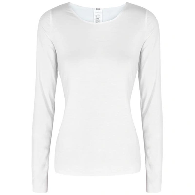 Shop Wolford Pure White Jersey Top