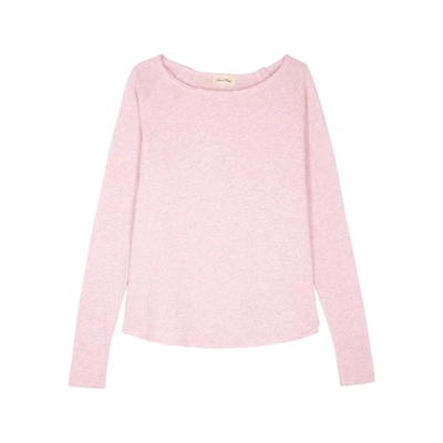 Shop American Vintage Sonoma Light Pink Cotton Top