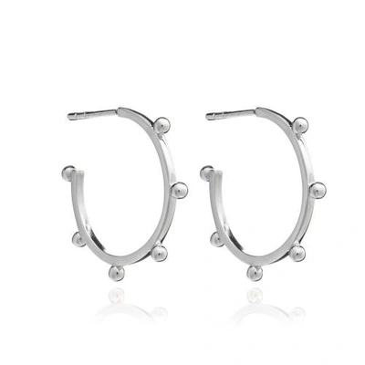 Shop Rachel Jackson London Medium Punk Hoop Earrings