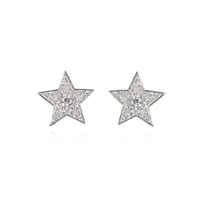 Shop Apples & Figs Sterling Silver Lucky Star Studs