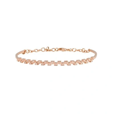Shop Daou Jewellery Sparks Bangle Rose Gold
