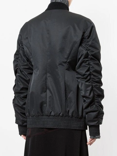 Shop Ellery Cars And Races Bomber Jacket In Black