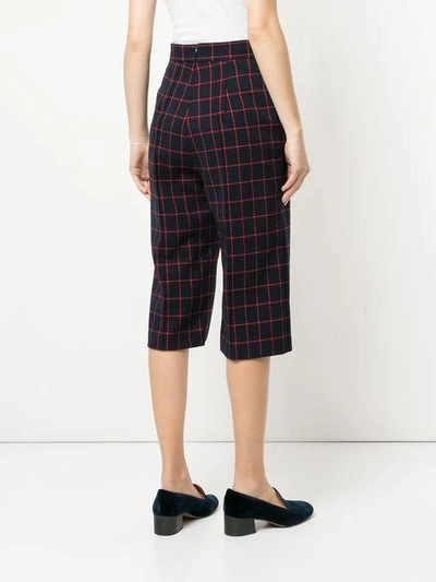 Shop Macgraw Checked Knee In Blue