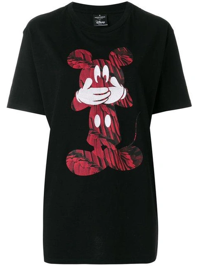 Shop Marcelo Burlon County Of Milan Mickey Mouse T-shirt - Black