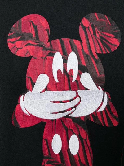 Shop Marcelo Burlon County Of Milan Mickey Mouse T-shirt - Black