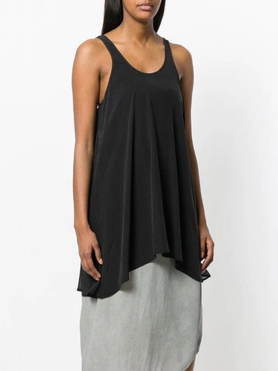 Shop Lost & Found Oversized Tank Top In Black