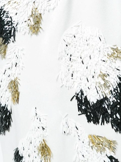 Shop Derek Lam Embellished Skirt In White