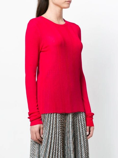 Shop Maison Margiela Long In Red