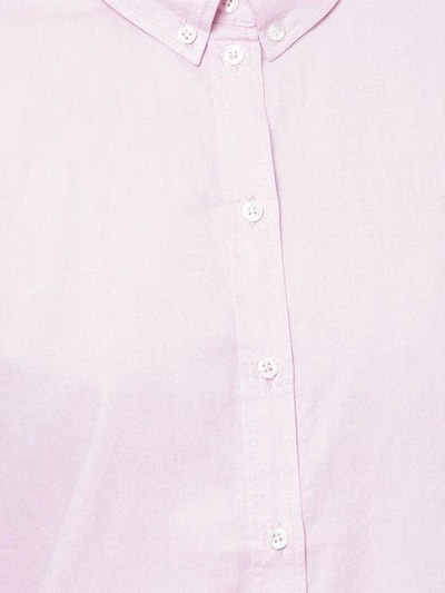 Shop Mads N0rgaard Selma Oxford Shirt In Pink