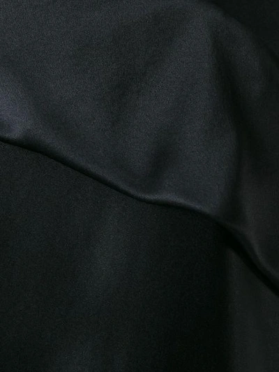 Shop Maison Margiela Drape Panel Vest - Black