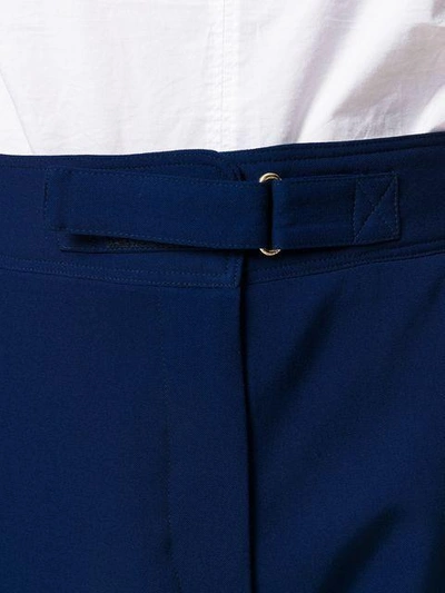 Shop Stella Mccartney Hani Tailoring Trousers - Blue