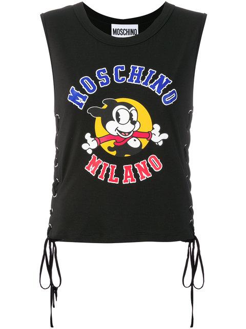 moschino mickey mouse shirt