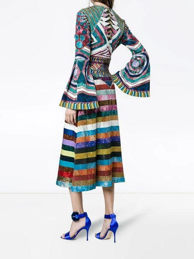 Shop Mary Katrantzou Lark Sequin Embellished Dress