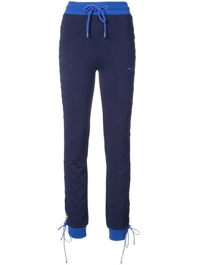Shop Fenty X Puma Laced Sweatpants - Blue