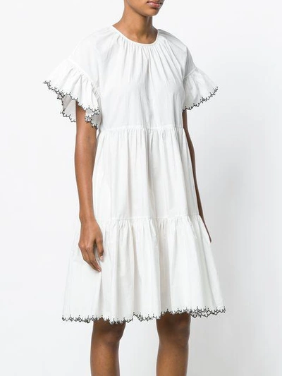 Shop Ulla Johnson Rosemarie Frilled Dress