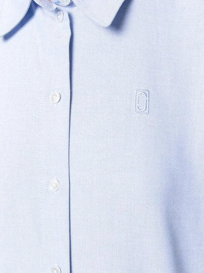 Shop Marc Jacobs Ruffle Detail Shirt - Blue