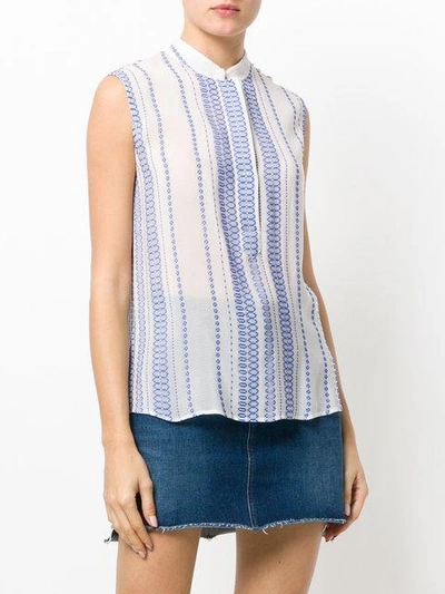 Shop Zeus + Dione Hera Blouse In White