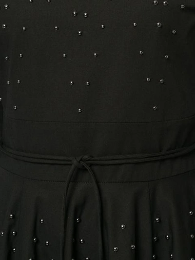 Shop Bottega Veneta Studded Dress - Black