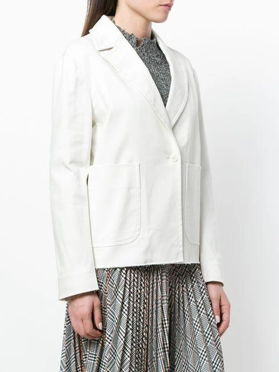 Shop Cedric Charlier Single Breasted Blazer