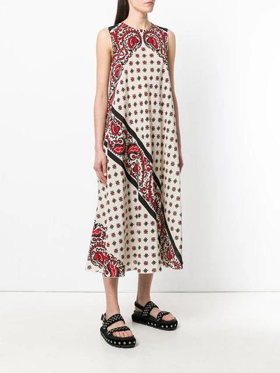 Shop Red Valentino Printed Swing Dress