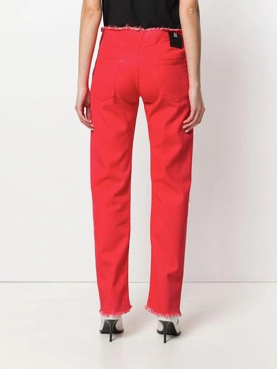 Shop Alyx 1017  9sm Wide Leg Trousers - Red