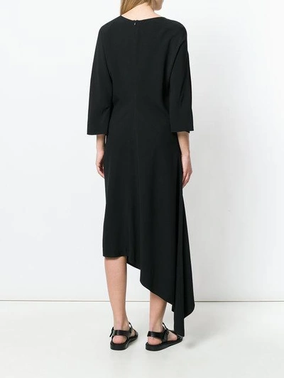 Shop Chalayan Asymmetric Draped Dress