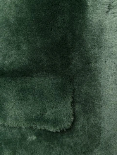 Shop Desa 1972 Merinillo Fur Jacket - Green