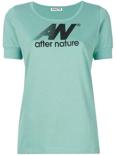Shop Aalto After Nature T-shirt In Green