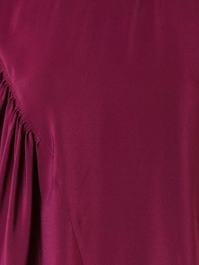 Shop Stella Mccartney Ruffled Detail Top In Red