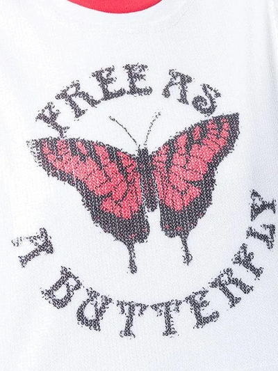 Shop Off-white Butterfly Gym Tank Top