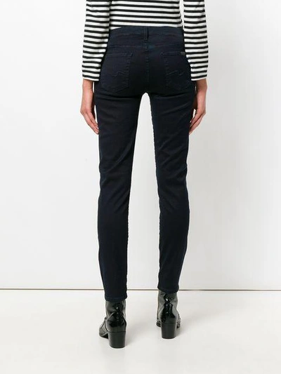 Shop 7 For All Mankind Low-rise Skinny Jeans