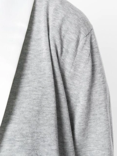 shawl lapel cardigan