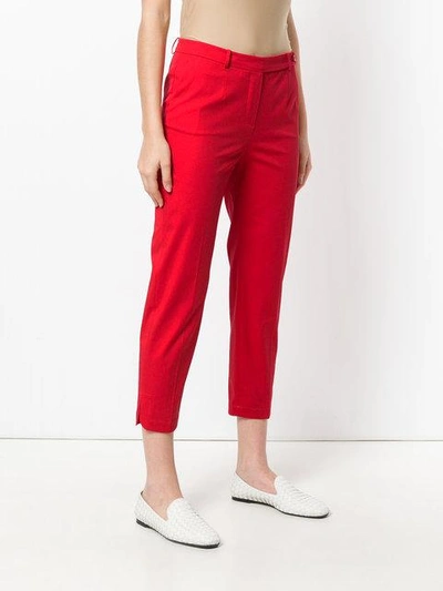 Shop Loro Piana Davis Trousers - Red