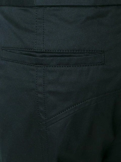 Shop Chalayan Cargo Pants In Black