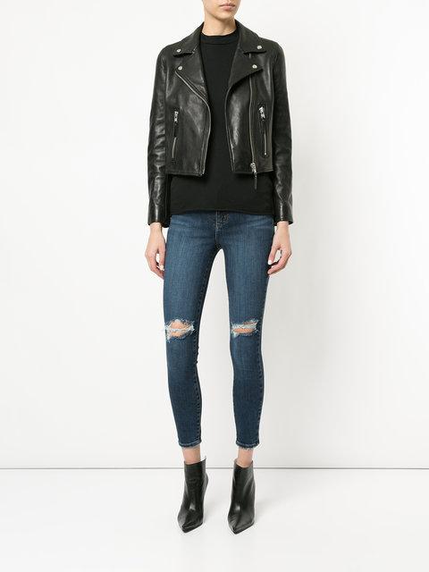 nobody denim leather jacket