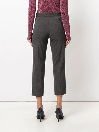 Shop A.f.vandevorst Trousers With Side Trim Details