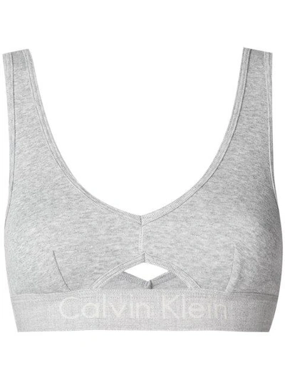Shop Calvin Klein Jeans Est.1978 Logo Bralette
