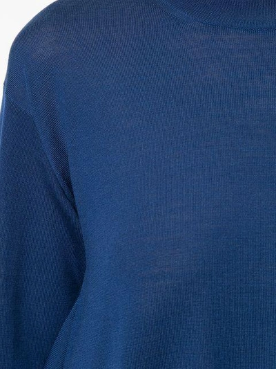 Shop Stella Mccartney Curved Hem Sweater