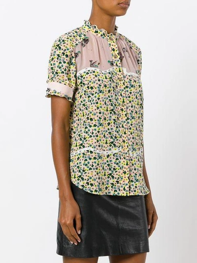 Coach Floral Print Shortsleeved Shirt | ModeSens