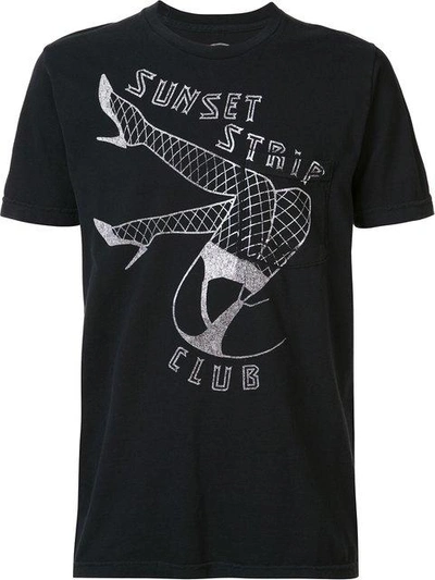 Shop Local Authority Sunset Strip Pocket T In Black