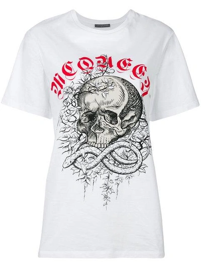 Shop Alexander Mcqueen Skull T-shirt