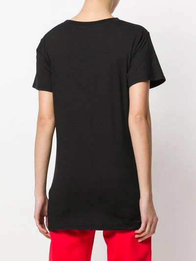 Shop Alyx Front Zip T-shirt - Black
