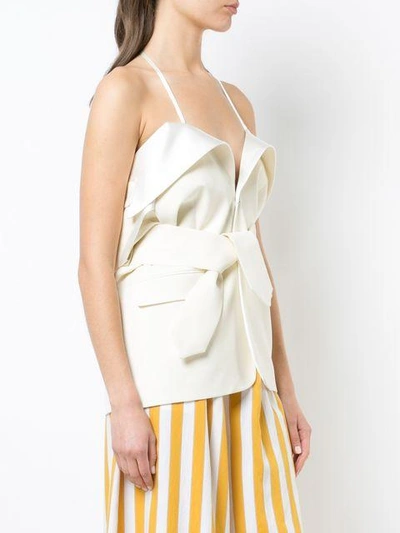 Shop Maison Margiela Fitted Tailored Dress