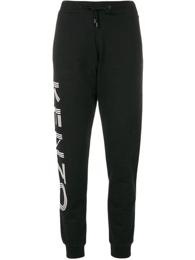 Shop Kenzo Logo Print Track Pants