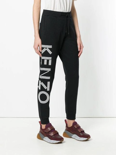 Shop Kenzo Logo Print Track Pants