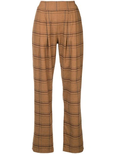 pleated front trousers