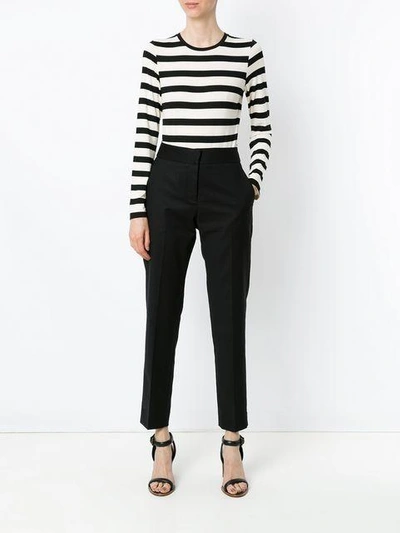 Shop Andrea Marques Straight-leg Trouser - Preto