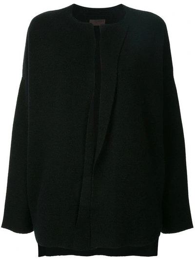 Shop Oyuna Open Cardigan In Black